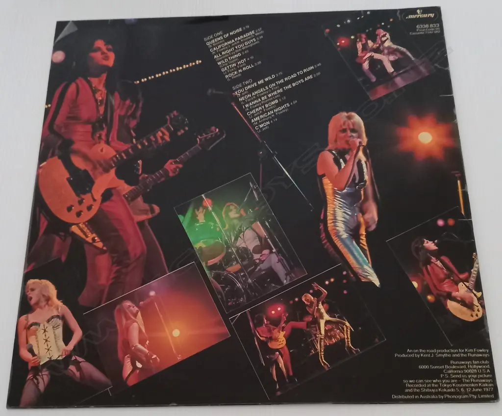 The Runaways, The Runaways Live Image 1++